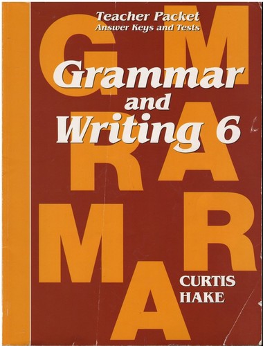 Grammar and writing answer - writing,