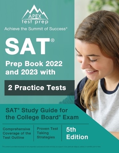 Sat prep book - book, 2023