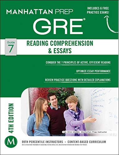 Gre reading comprehension - reading, &