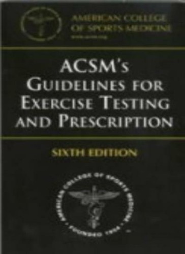 Acsm guidelines for - acsm's,
